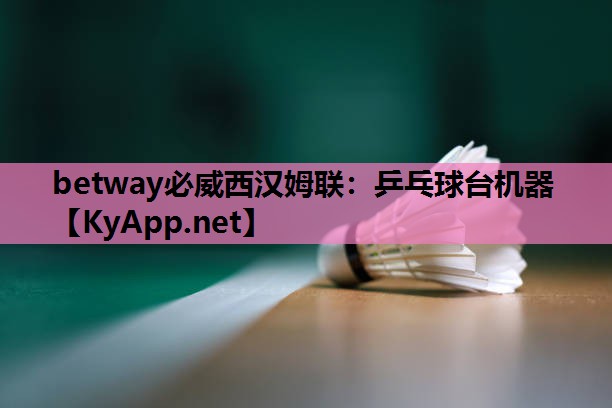 betway必威西汉姆联：乒乓球台机器