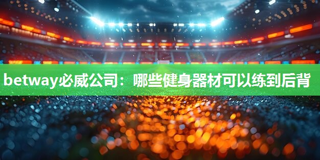 betway必威公司：哪些健身器材可以练到后背