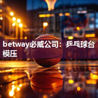 betway必威公司：乒乓球台模压