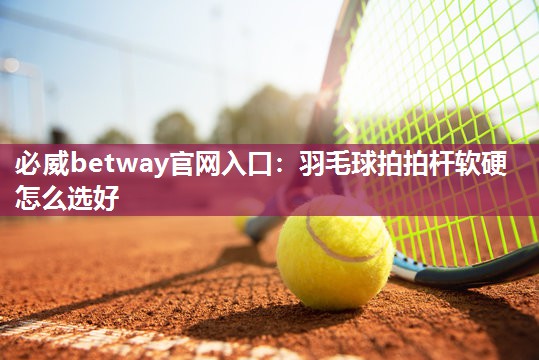 <strong>必威betway官网入口：羽毛球拍拍杆软硬怎么选好</strong>